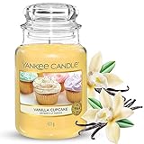 Yankee Candle Duftkerze im Glas (groß) | Vanilla...