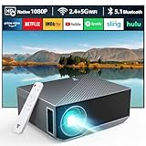 CoolEeve 20000 Lumen Bluetooth Beamer Full HD 1080P...