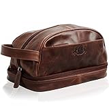 SID & VAIN Kulturtasche Herren Alex aus Premium Leder I...