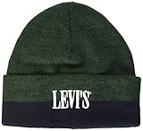 Levi's Unisex Colorblock Beanie-Serif Logo...