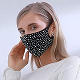 Yienate Modische bunte Strass-Maske, Party-Maske,...