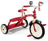 Radio Flyer 433A Classic Red Dual Deck Trike Tricycle,...