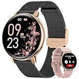 NAIXUES Smartwatch Damen mit Telefonfunktion, 1,39'...