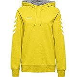 hummel hmlGO Cotton Hoodie Woman, Sports Yellow, M