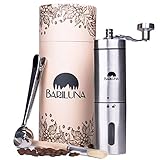 BARILUNA® Premium Kaffeemühle, manuell mit...