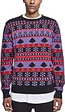 Urban Classics Herren Snowflake Christmas Tree Sweater...