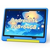 Cheerjoy Kinder Tablet 10 Zoll Android 14 Tablet für...