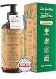 Aloe Vera Gel BIO - Vegan | Mit PUREM BLATTSAFT | 100%...