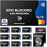 TÜV geprüfte RFID Blocker NFC Schutzhüllen (12...