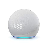 Echo Dot (4. Generation) | Smarter Lautsprecher mit Uhr...