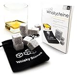 9er SET Whisky-Steine aus natürlichem Speckstein für...