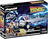 PLAYMOBIL Back to The Future 70317 Delorean mit...