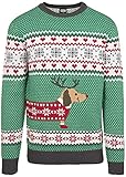 Urban Classics Herren TB2524-Sausage Dog Christmas...