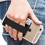 Sinjimoru Smart Wallet mit Handy Fingerhalterung, Slim...
