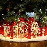 SALCAR 3er Set LED Geschenkbox Weihnachten mit...