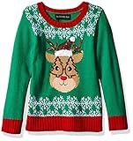 Blizzard Bay Mädchen L/S Crew Neck Christmas Reindeer...