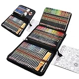 WGOT Professionelle Aquarell Buntstifte Set, 96 Stück...