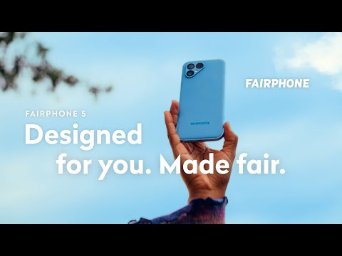 Fairphone 5: The smartphone that plans to stay with you until at least  2033!