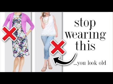 10 Fashion Mistakes That Make You Look Older  Style mistakes, Older women  fashion, Older fashion