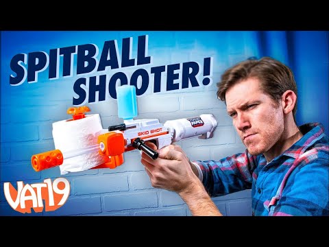 Toilet Paper Blaster Skid Shot : un pistolet pour enfant alimenté