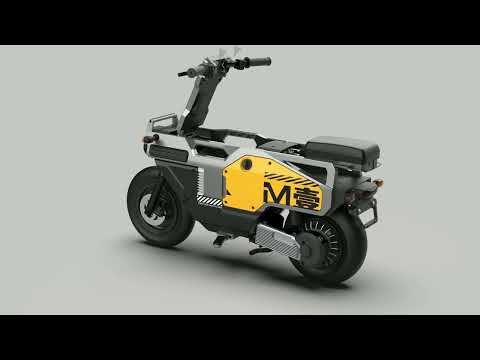 Cette mini moto électrique pliable fait la taille d'une valise ! -  Cleanrider