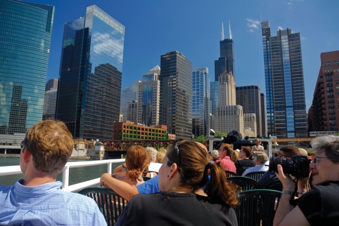 Eden najboljših načinov za spoznavanje Chicaga je vožnja po reki Chicago. <em>Foto: Turistični urad Choose Chicago</em>