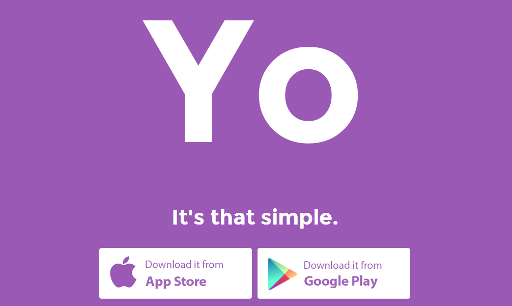 Yo - the most minimalist application for a completely new way of ...