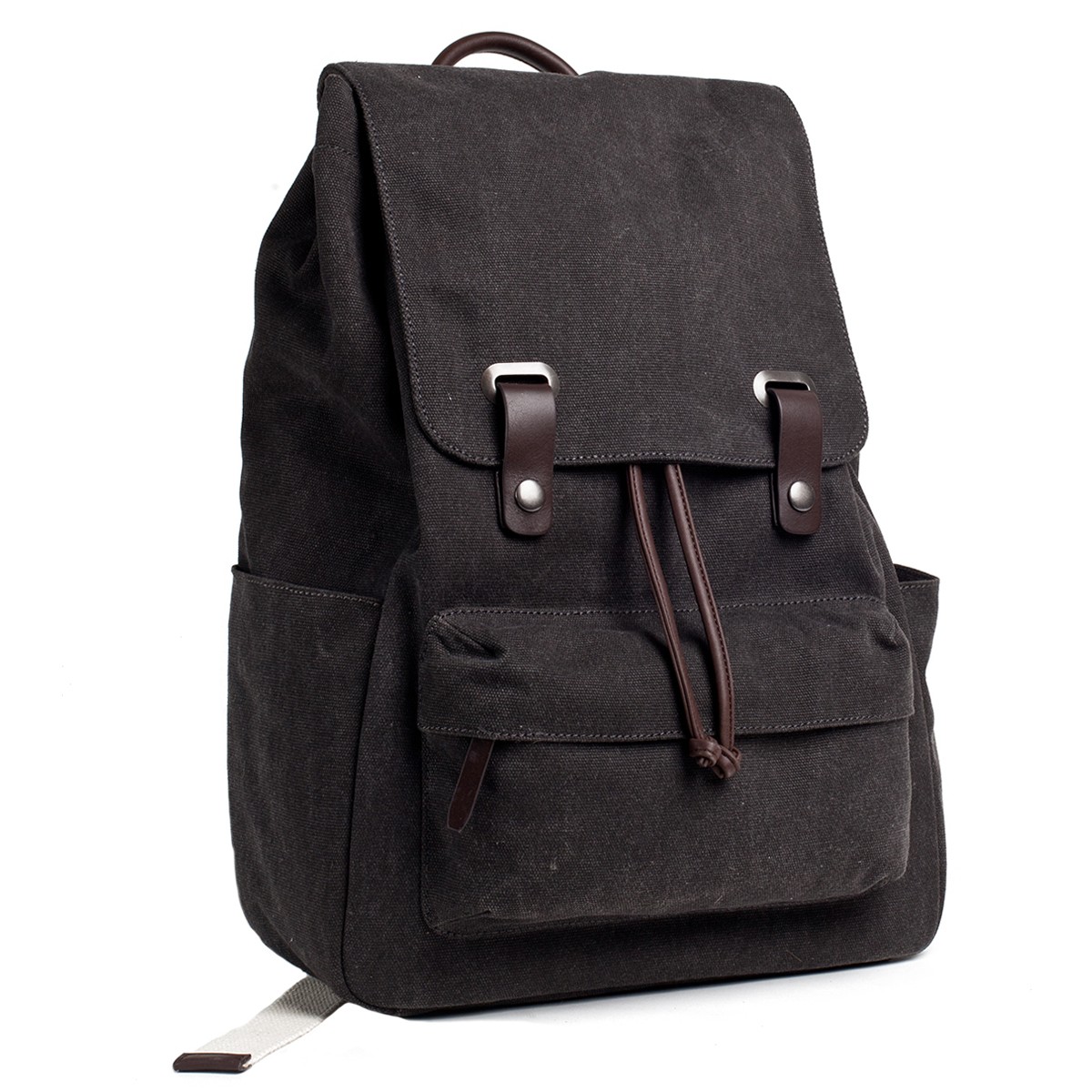 The Canvas Snap Backpack - zanj