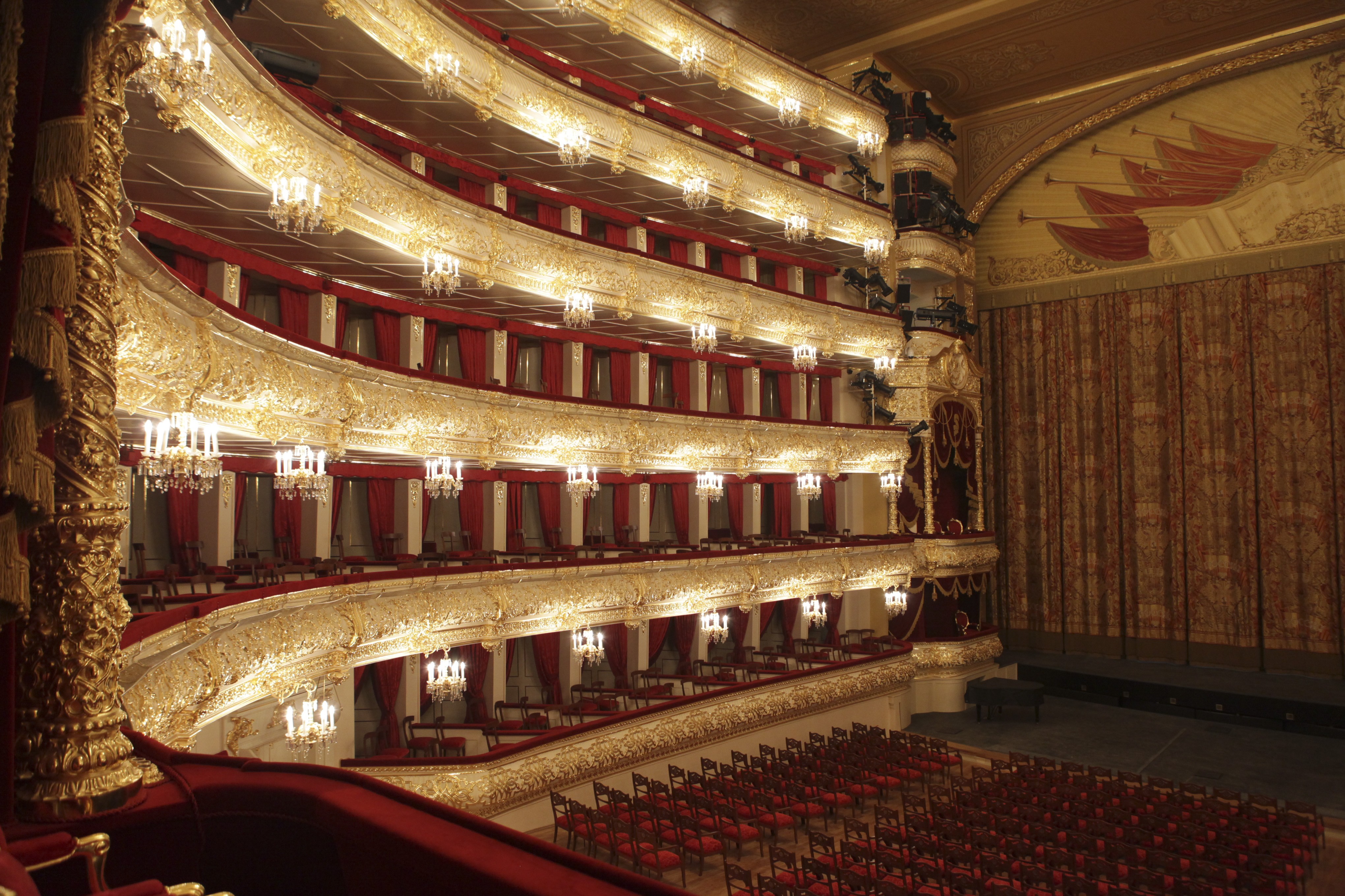 Théâtre Bolchoï, Moscou, Russie