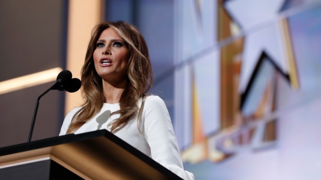 Melania Trumpo se je za nastop na konvenciji v Clevelandu pripravljala s pomočjo poklicnih piscev govorov.