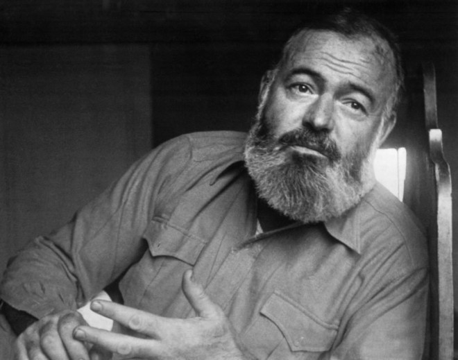 Ernest Hemingway!