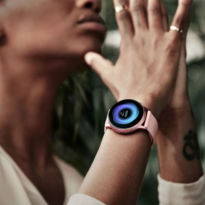 galaxy watch active stress