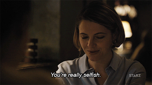 You overlooked your partner's selfishness.