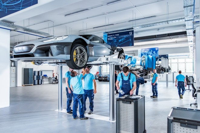 Rimac Automobiles: una linea di produzione in cui verranno prodotte 4 nuove auto al mese! 