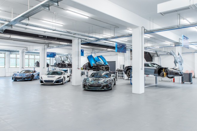 Rimac ha finora prodotto 4 prototipi della nuova vettura. 
