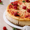 Malinin cheesecake