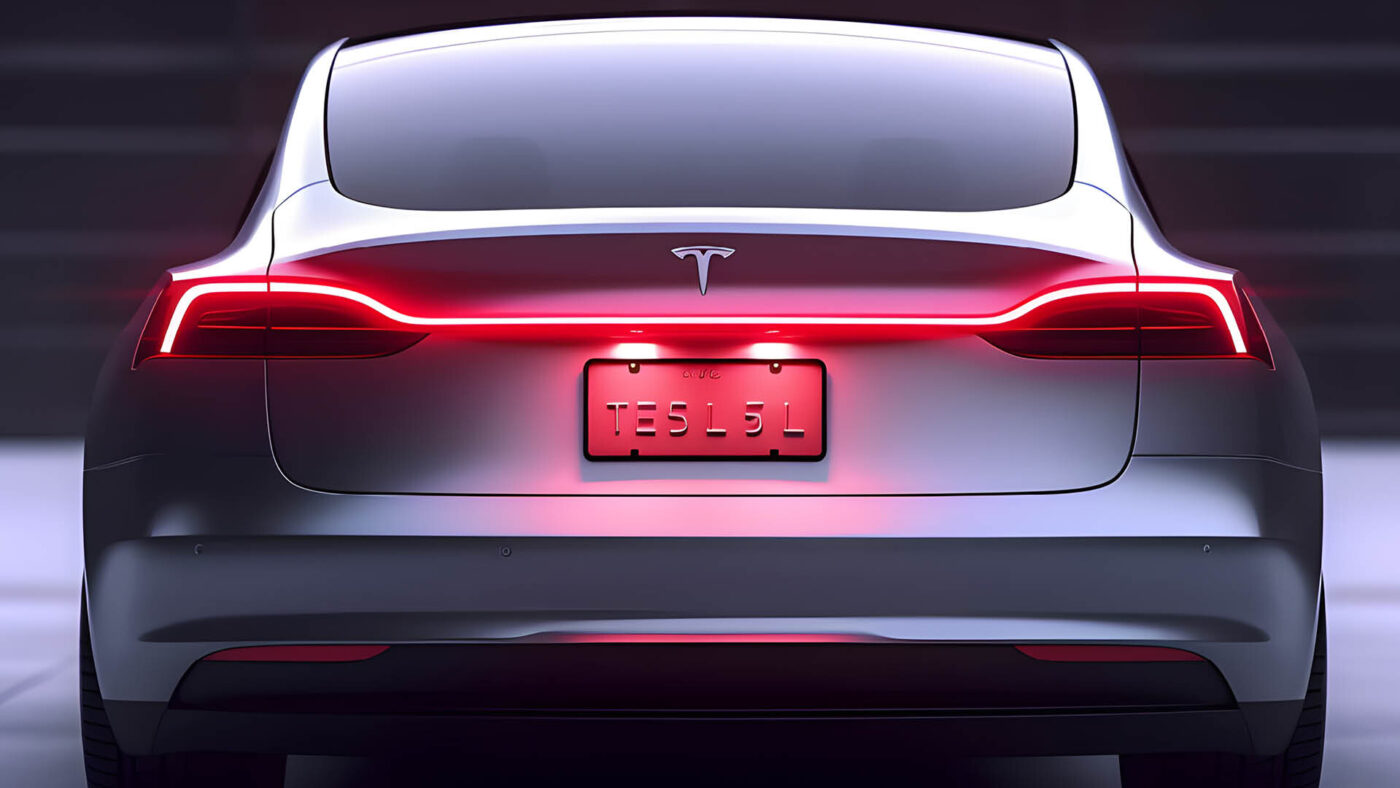 Facelift Tesla Model 3 2023