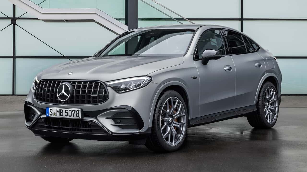 The new Mercedes-AMG GLC63 S Coupe: an elegant body and a hybrid explosion  of power