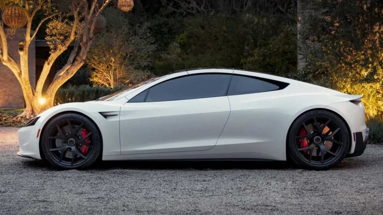 Coche descapotable Tesla