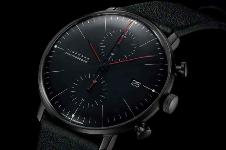 Junghans Max Bill Chronoscope Bauhaus