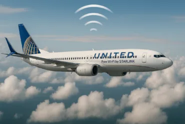 United Airlines in Starlink