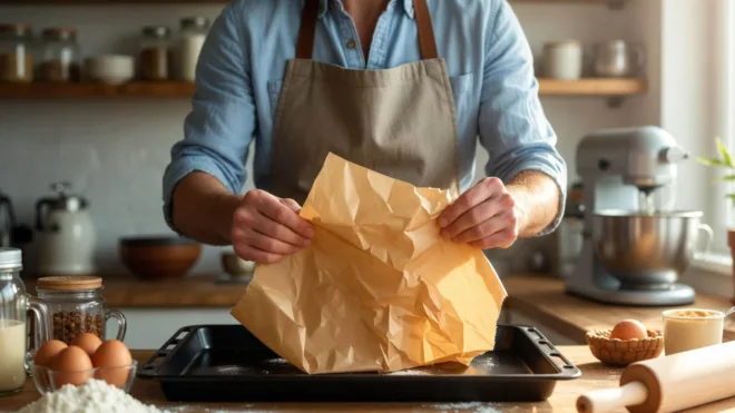 Profesionalni kuharji razkrili trike za uporabo peki papirja, ki preprečujejo frustracije